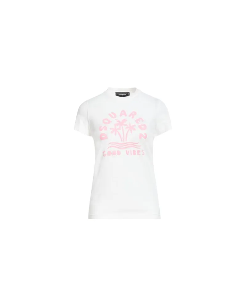 Dsquared2 TOPS - T-shirtsauf YOOX.COM Elfenbein