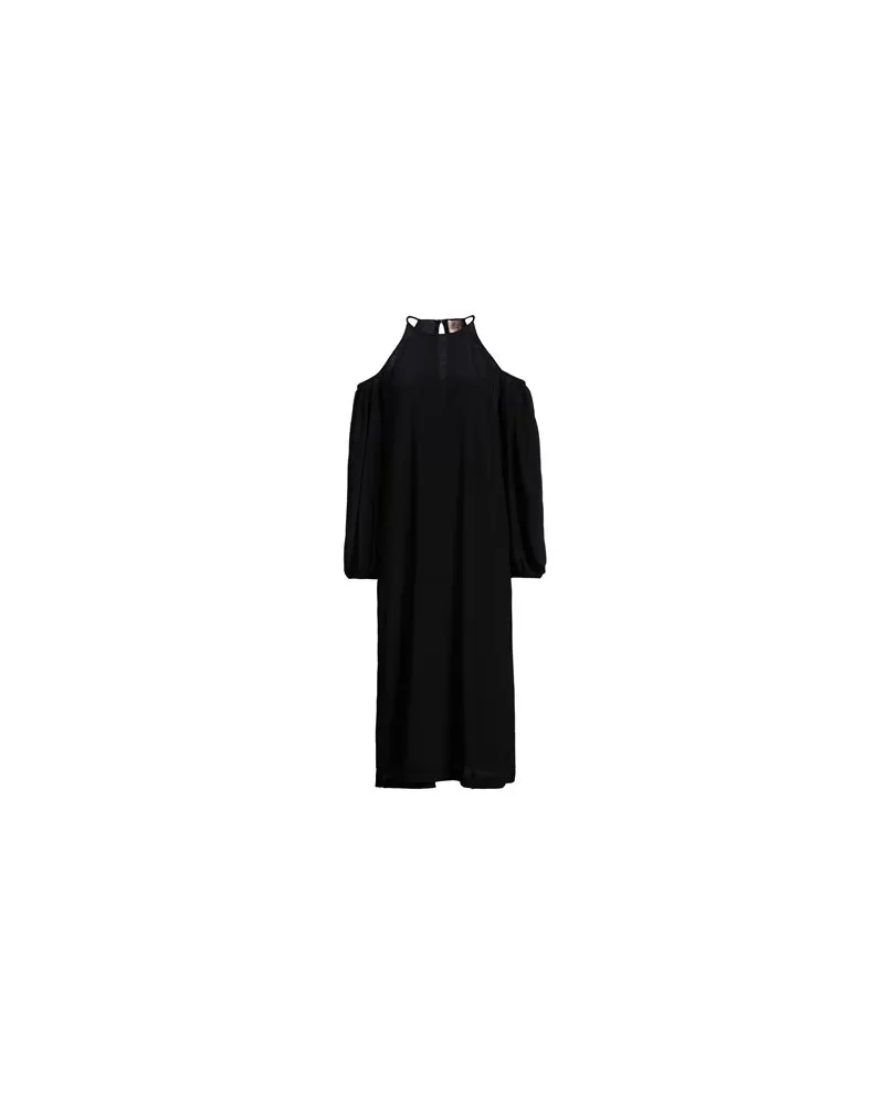 Même Road KLEIDER - Maxi-Kleiderauf YOOX.COM Schwarz