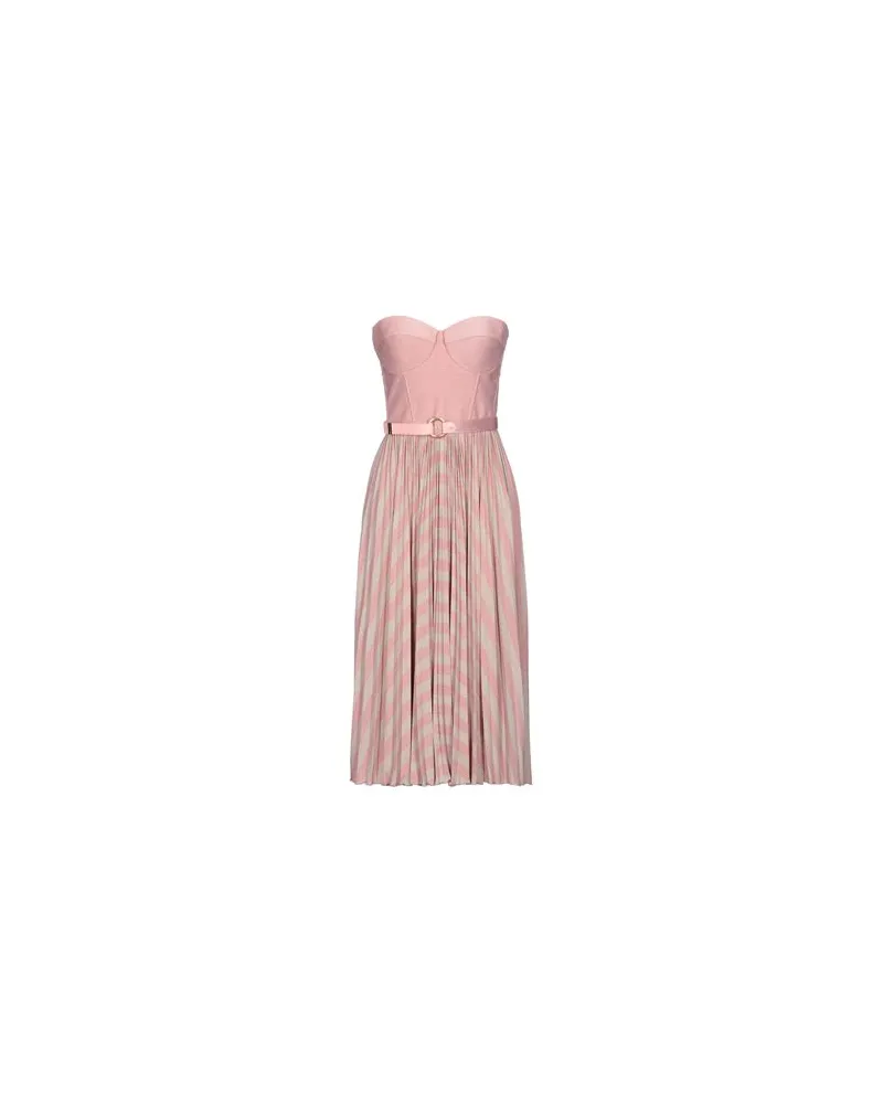 Elisabetta Franchi KLEIDER - Midi-Kleiderauf YOOX.COM Rosa