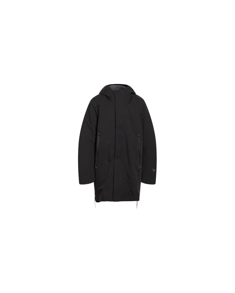 KRAKATAU JACKEN & MÄNTEL - Mäntelauf YOOX.COM Schwarz