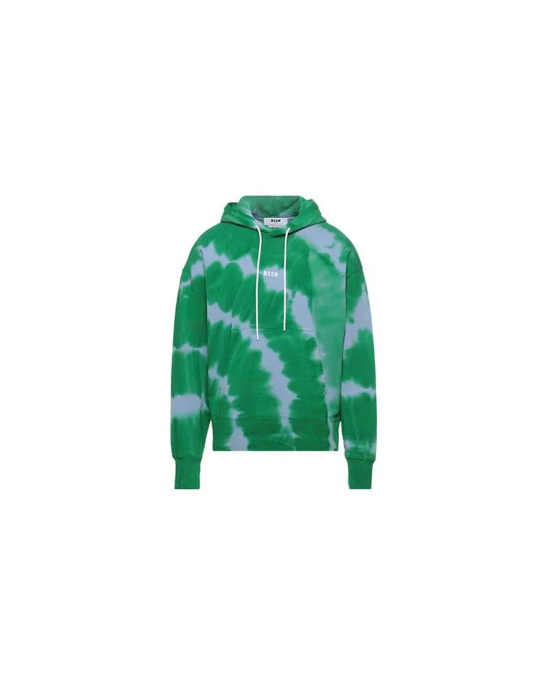 MSGM TOPS - Sweatshirtsauf YOOX.COM Smaragdgrün