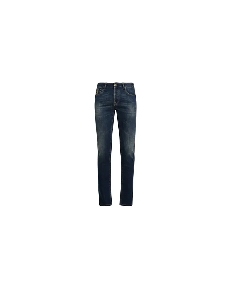 MOORER HOSEN & RÖCKE - Jeanshosenauf YOOX.COM Blau