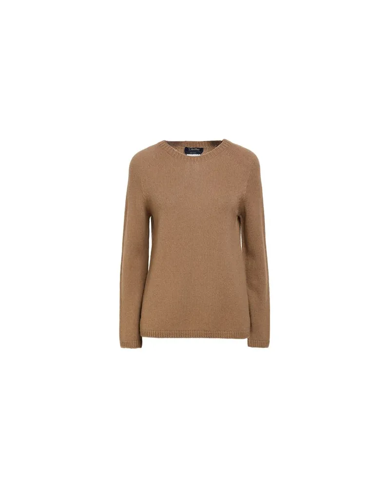 Max Mara STRICKWAREN - Pulloverauf YOOX.COM Hellbraun