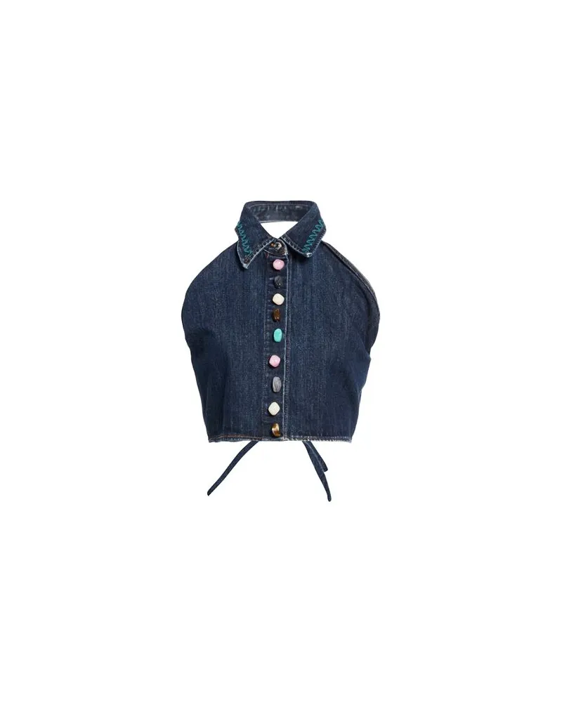 MSGM TOPS - Topsauf YOOX.COM Blau