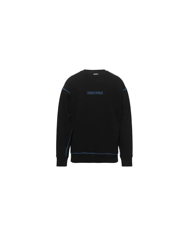 Marcelo Burlon | County of Milan TOPS - Sweatshirtsauf YOOX.COM Schwarz