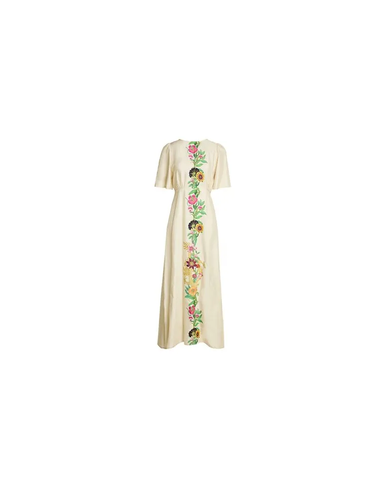 Stella Forest KLEIDER - Maxi-Kleiderauf YOOX.COM Cremeweiß