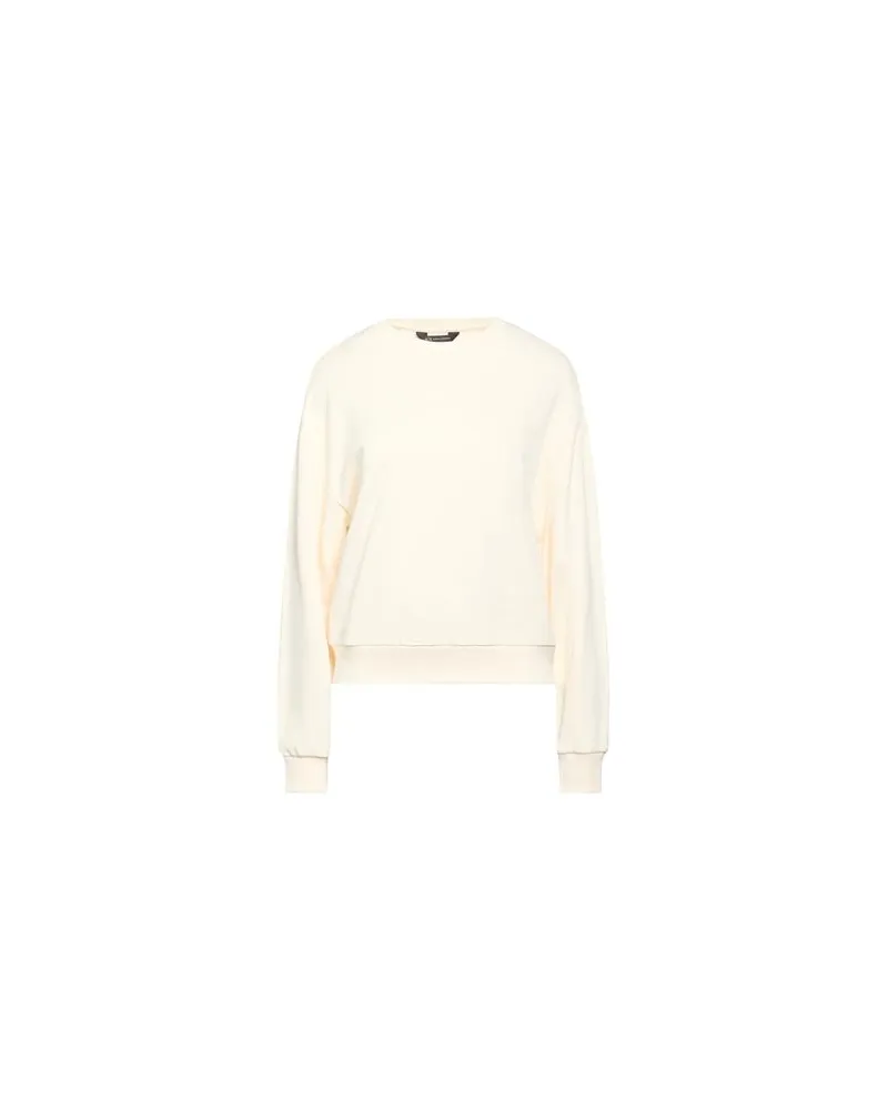 Armani Exchange TOPS - Sweatshirtsauf YOOX.COM Cremeweiß