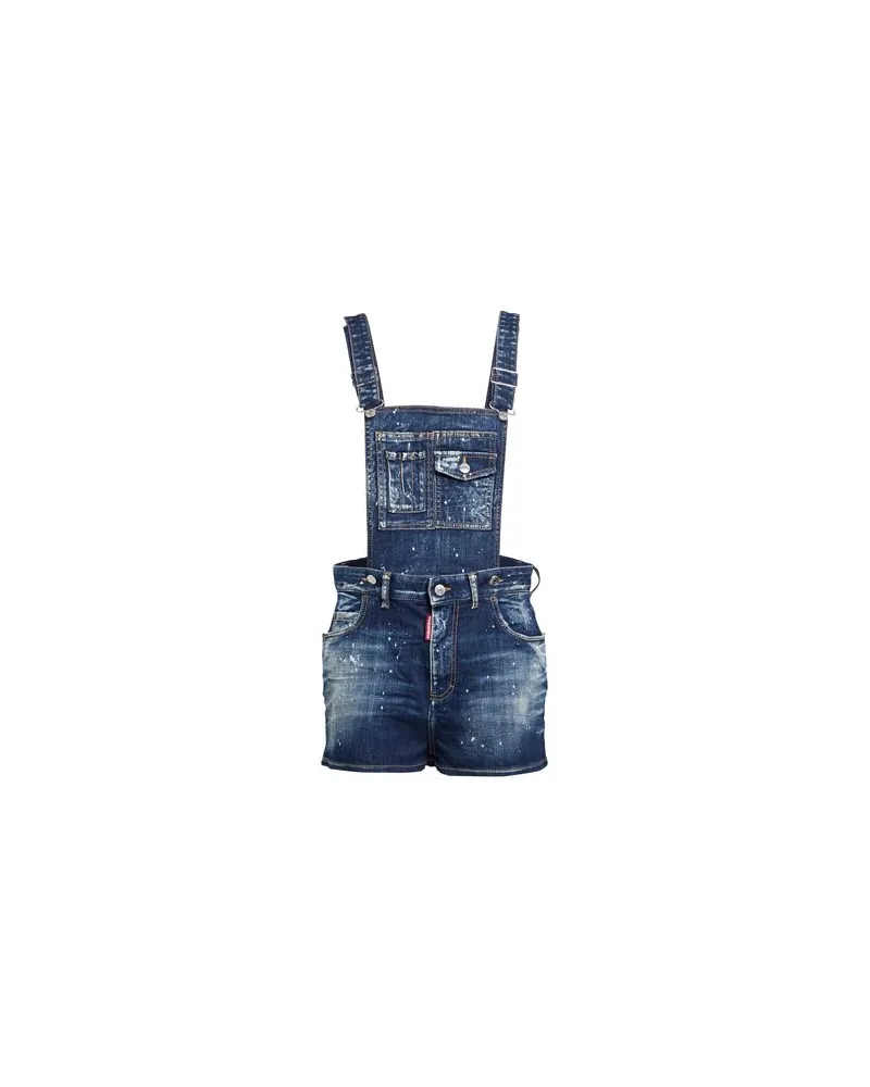 Dsquared2 OVERALLS - Lange Overallsauf YOOX.COM Blau
