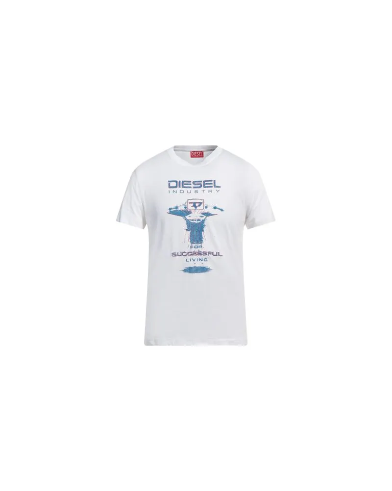Diesel TOPS - T-shirtsauf YOOX.COM Weiß