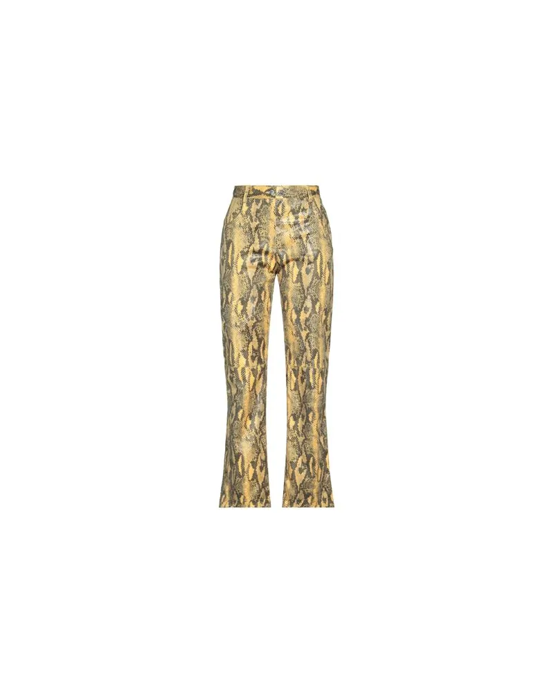 MSGM HOSEN & RÖCKE - Hosenauf YOOX.COM Gelb