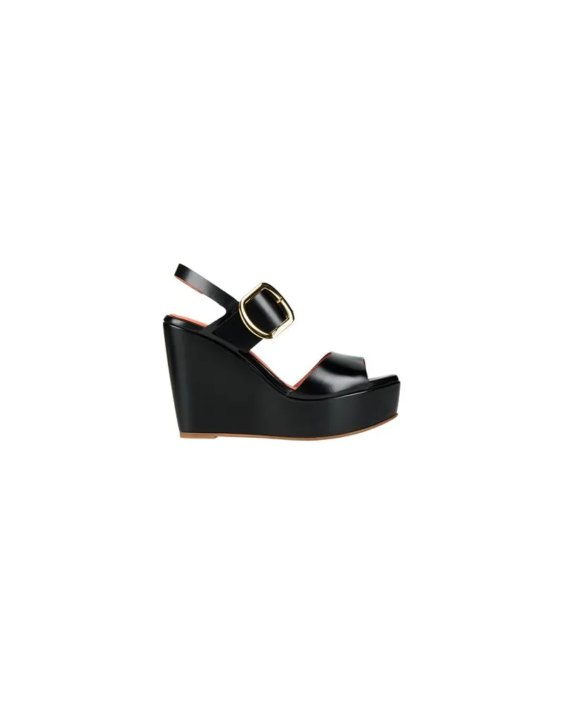 Santoni SCHUHE - Sandalenauf YOOX.COM Schwarz