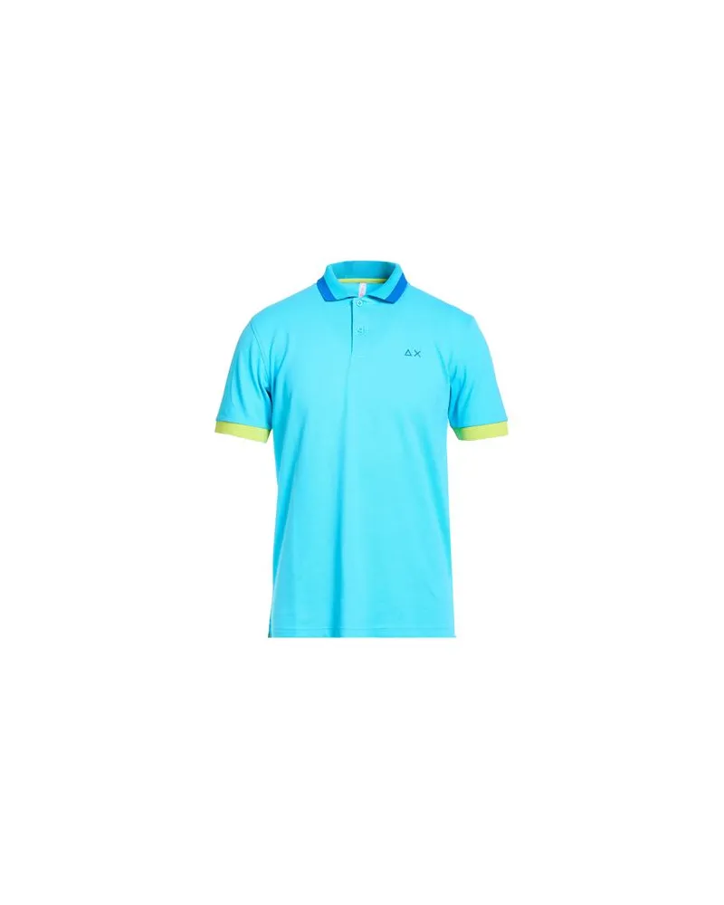 Sun68 TOPS - Poloshirtsauf YOOX.COM Azurblau