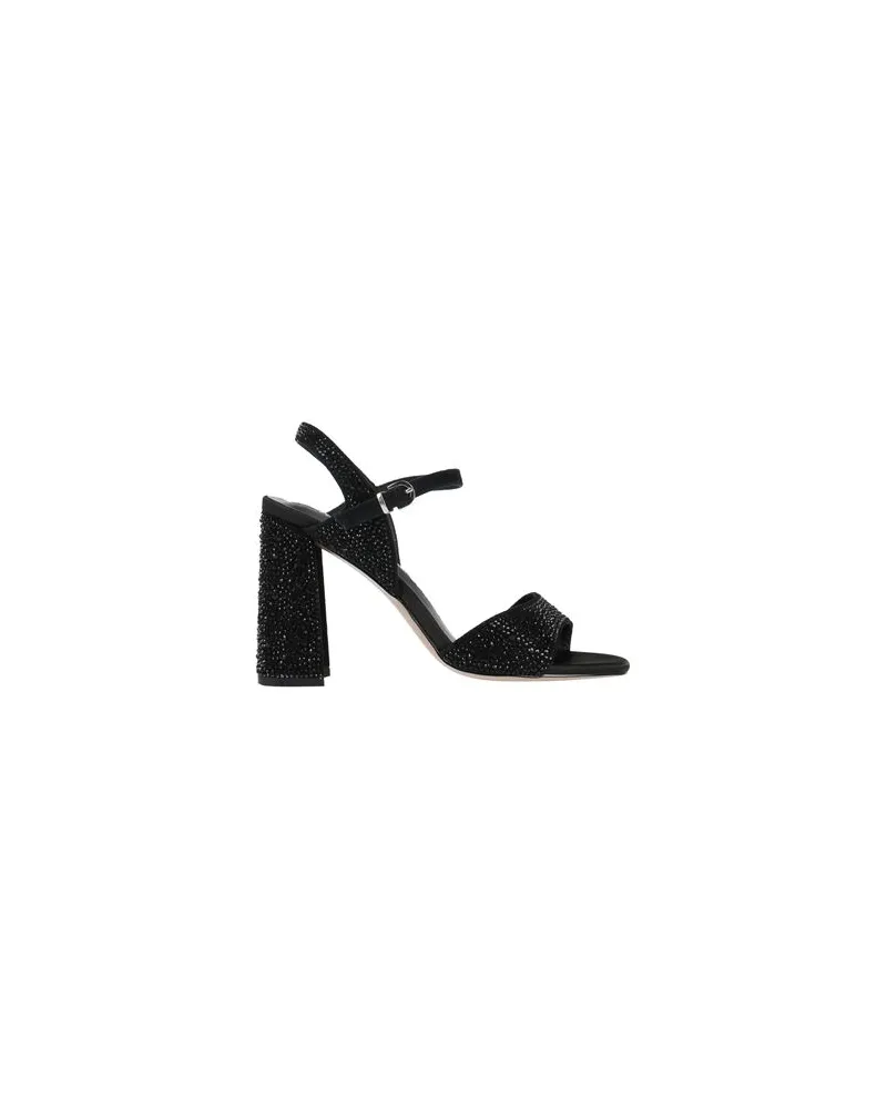 Luciano Barachini SCHUHE - Sandalenauf YOOX.COM Schwarz
