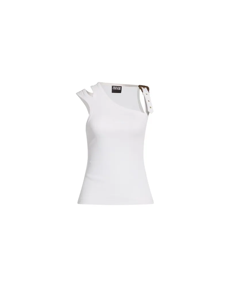 Versace Jeans TOPS - Tank Topsauf YOOX.COM Weiß