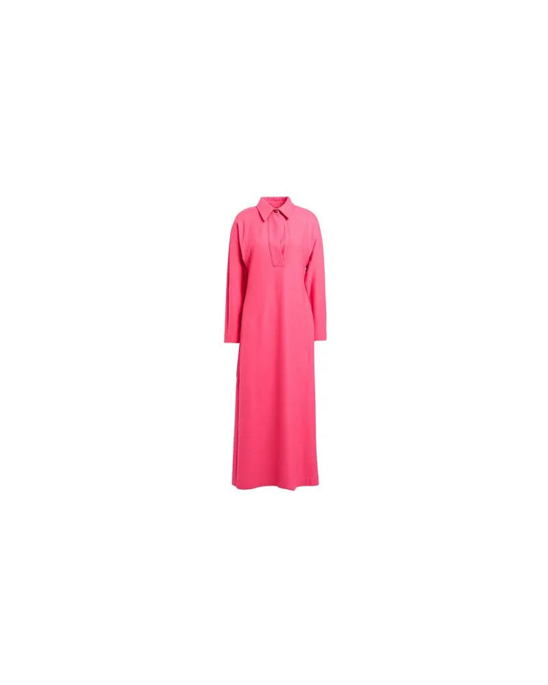ALYSI CRÈME - KLEIDER - Maxi-Kleiderauf YOOX.COM Koralle