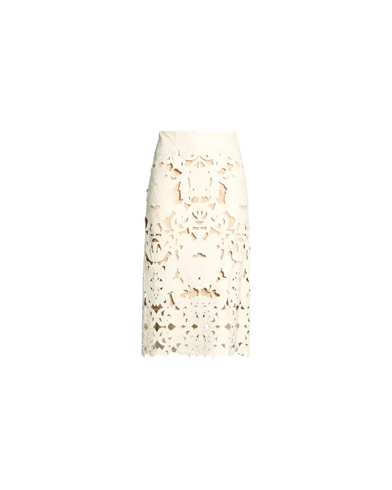 forte_forte HOSEN & RÖCKE - Midi-Röckeauf YOOX.COM Elfenbein