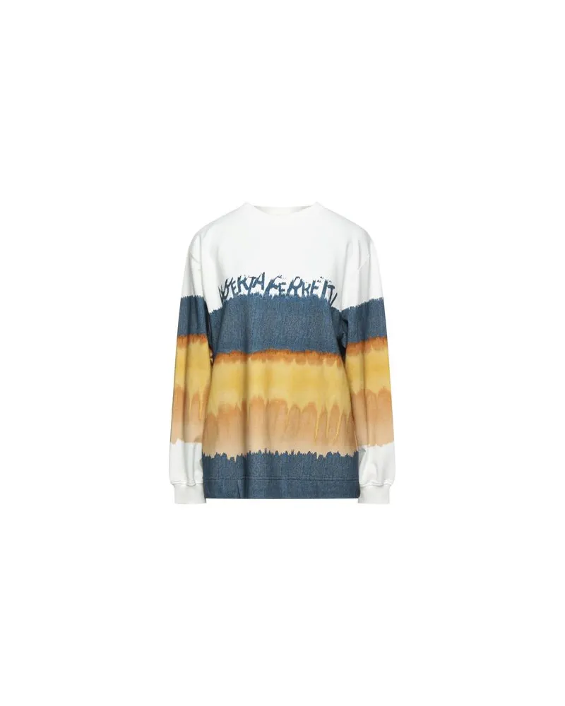 Alberta Ferretti TOPS - Sweatshirtsauf YOOX.COM Weiß