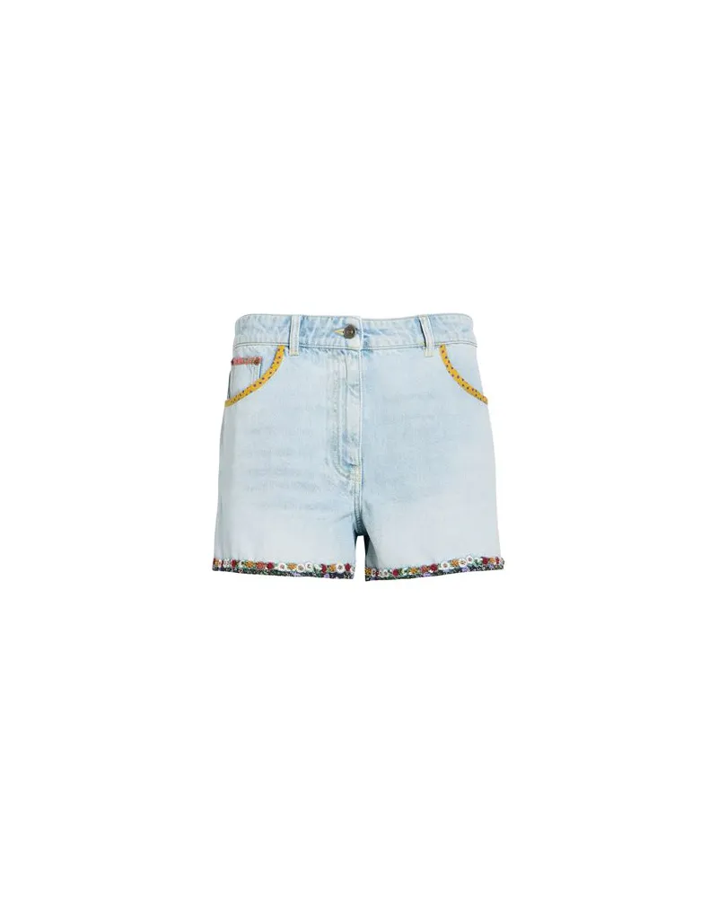 Valentino Garavani HOSEN & RÖCKE - Jeansshortsauf YOOX.COM Blau