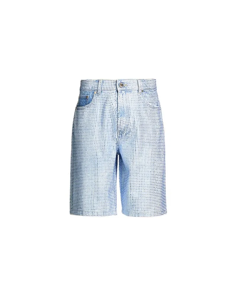 Casablanca Paris HOSEN & RÖCKE - Jeansshortsauf YOOX.COM Blau