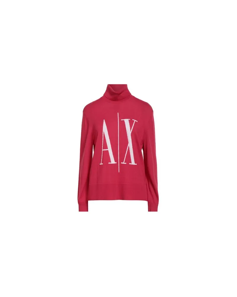 Armani Exchange STRICKWAREN - Rollkragenpulloverauf YOOX.COM Magenta