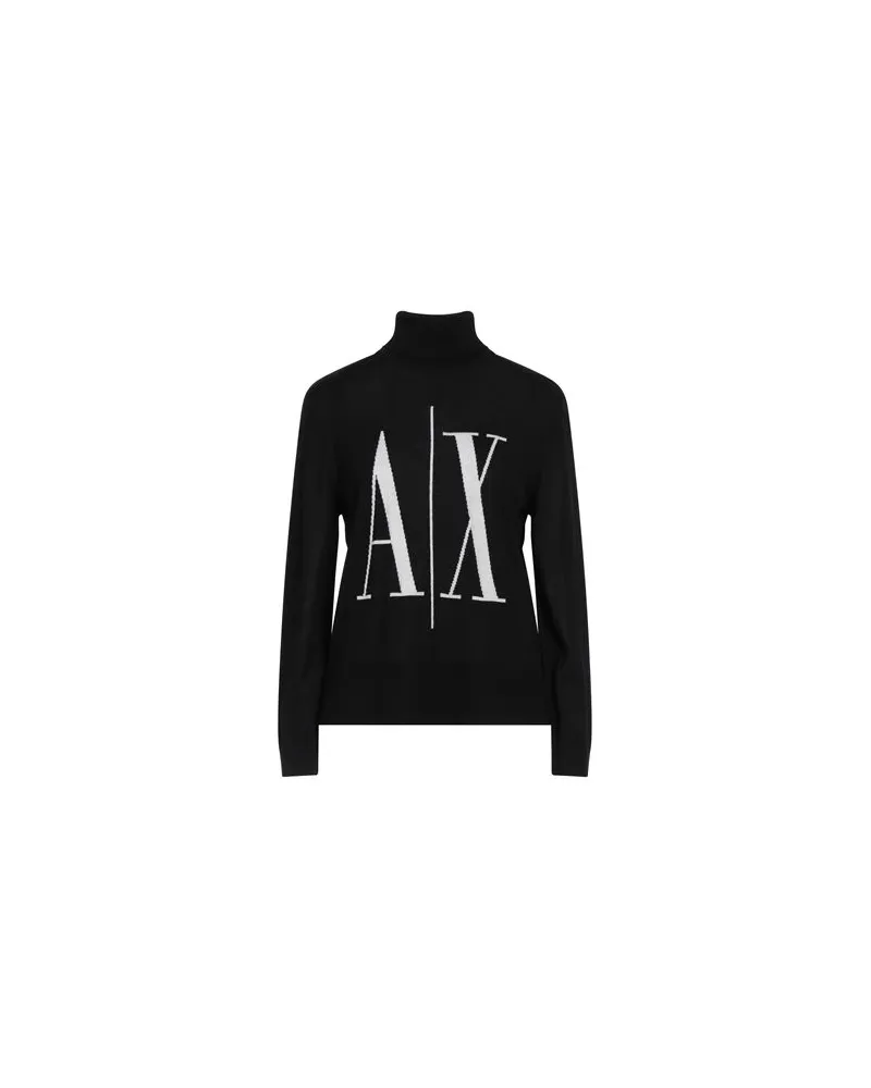 Armani Exchange STRICKWAREN - Rollkragenpulloverauf YOOX.COM Schwarz