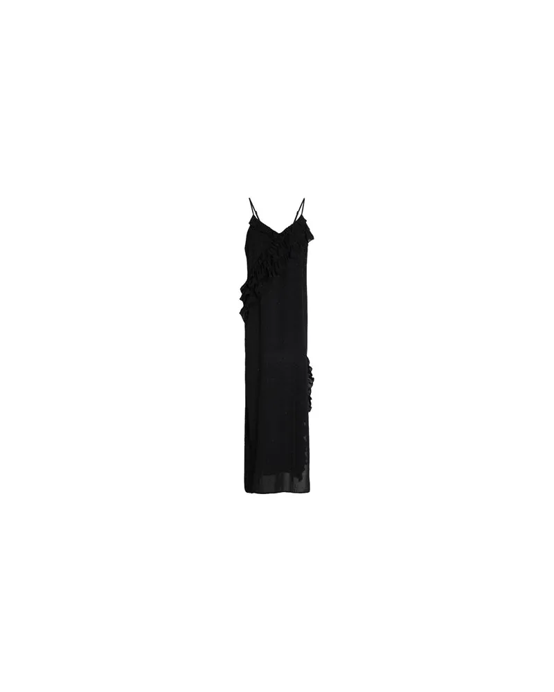 Actitude by Twinset KLEIDER - Maxi-Kleiderauf YOOX.COM Schwarz