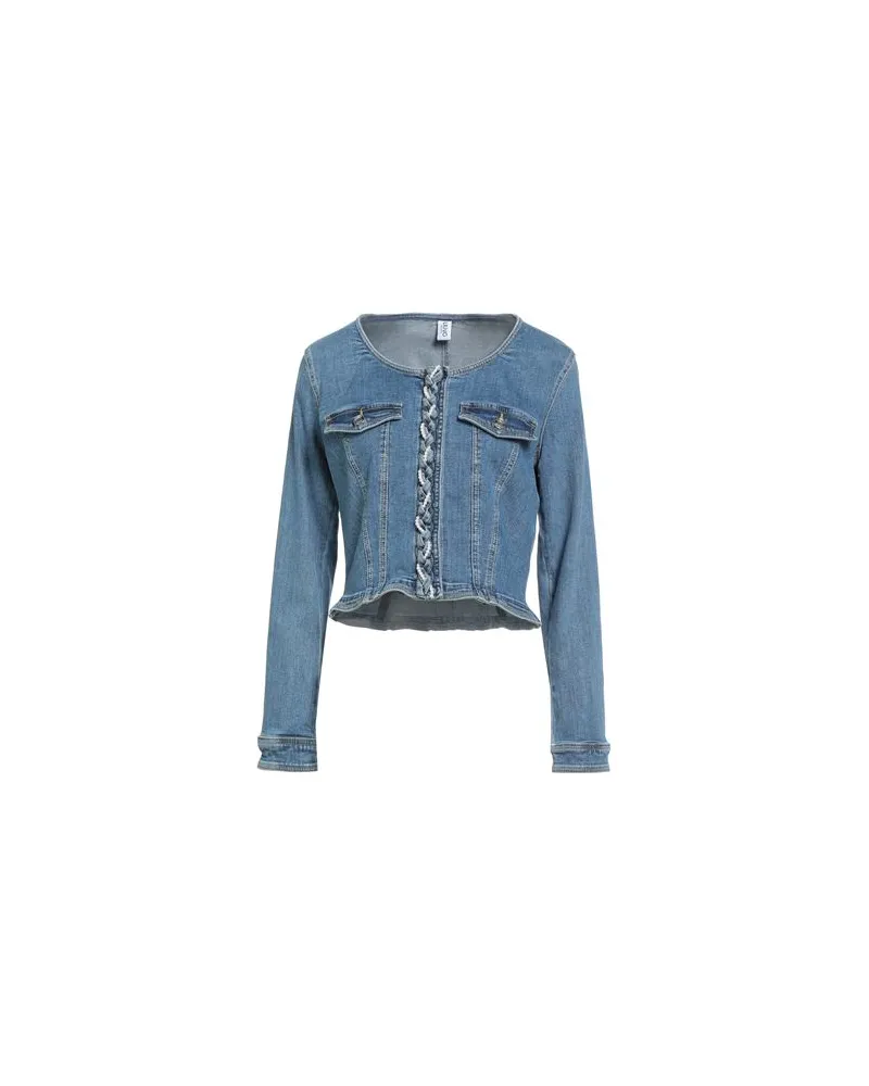 Liu Jo JACKEN & MÄNTEL - Jeansjacken/Mäntelauf YOOX.COM Blau