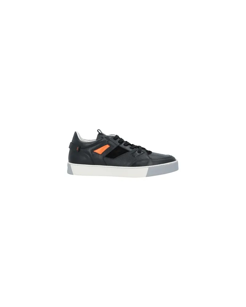 Santoni SCHUHE - Sneakersauf YOOX.COM Schwarz