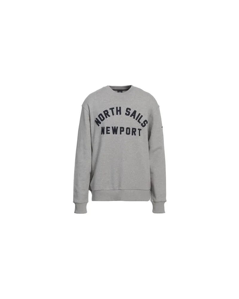 North Sails TOPS - Sweatshirtsauf YOOX.COM Grau