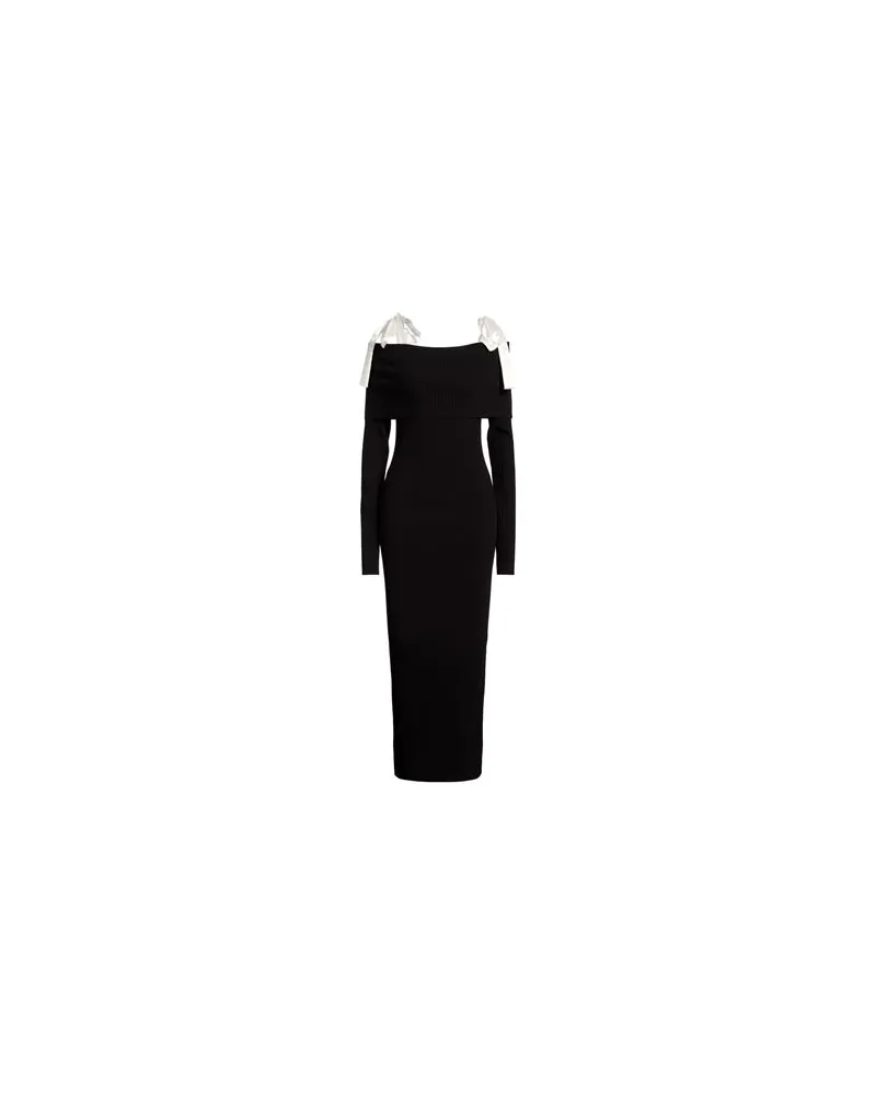 ROTATE Birger Christensen KLEIDER - Maxi-Kleiderauf YOOX.COM Schwarz