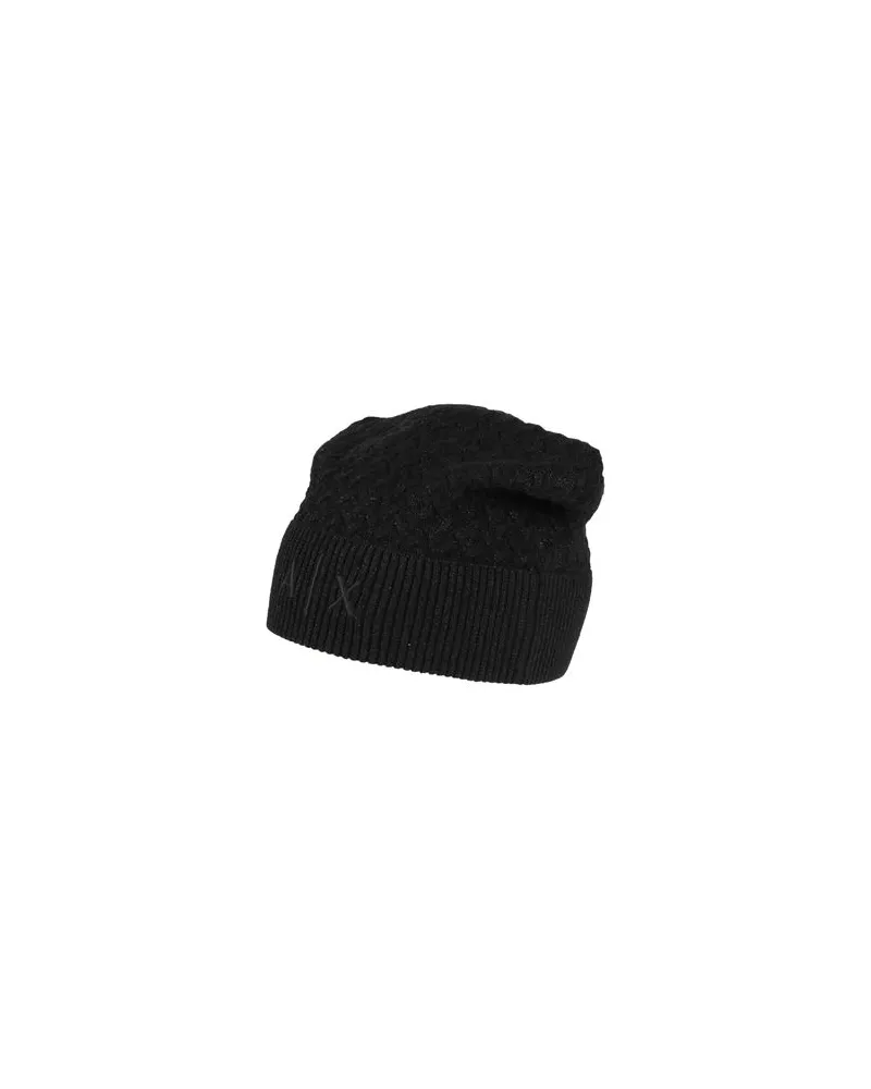 Armani Exchange ACCESSOIRES - Mützen & Hüteauf YOOX.COM Schwarz