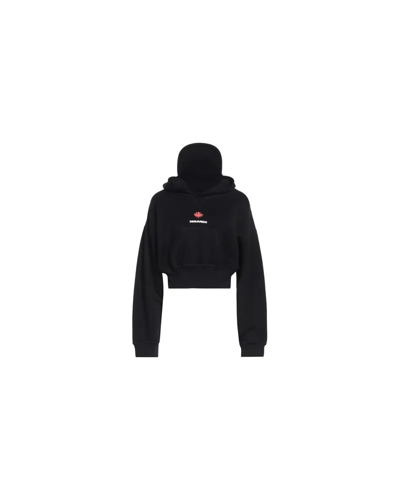 Dsquared2 TOPS - Sweatshirtsauf YOOX.COM Schwarz