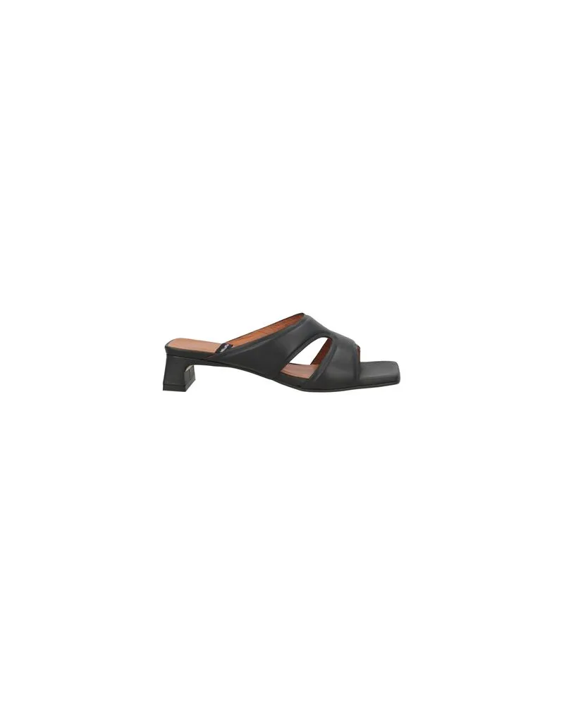 ÁNGEL ALARCÓN  SCHUHE - Sandalenauf YOOX.COM Schwarz