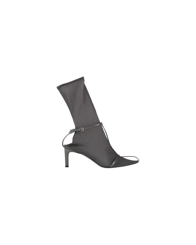 Jil Sander SCHUHE - Stiefelettenauf YOOX.COM Grau