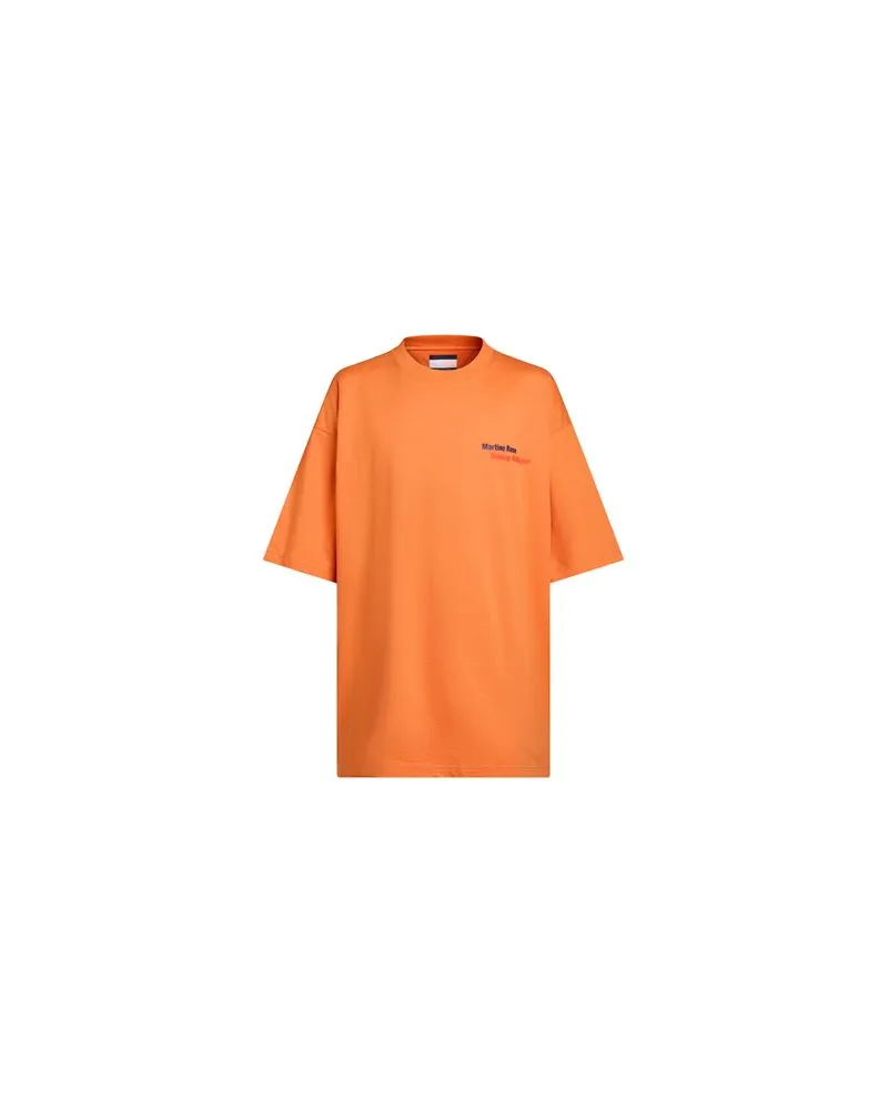Martine Rose TOPS - T-shirtsauf YOOX.COM Orange