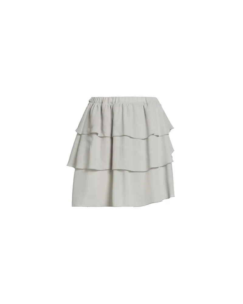 Soallure HOSEN & RÖCKE - Miniröckeauf YOOX.COM Hellgrau