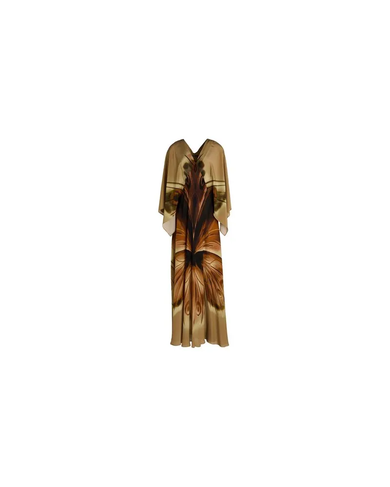 Alberta Ferretti KLEIDER - Maxi-Kleiderauf YOOX.COM Khaki