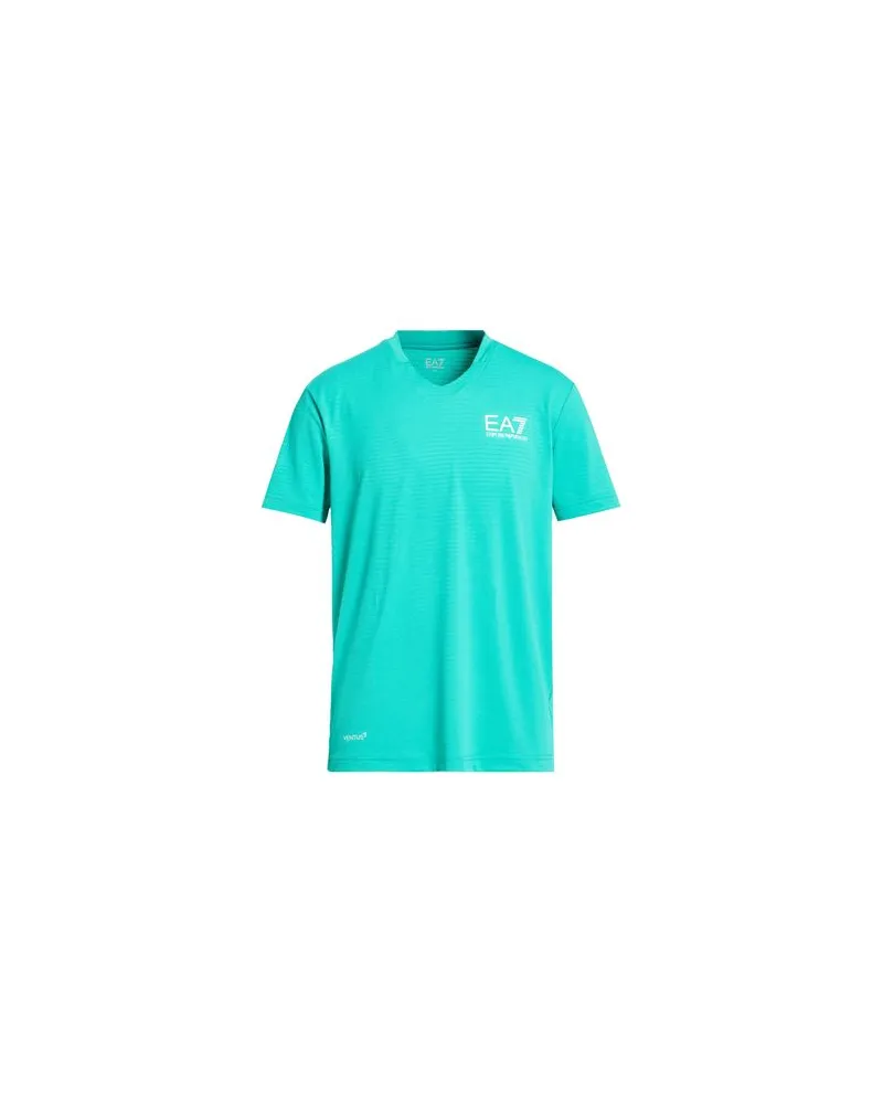 EA7 TOPS - T-shirtsauf YOOX.COM Smaragdgrün