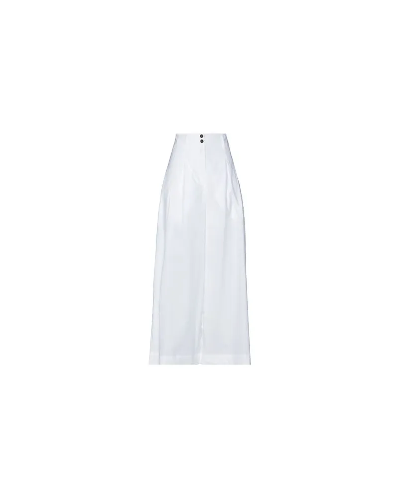 Isabel Benenato HOSEN & RÖCKE - Hosenauf YOOX.COM Weiß