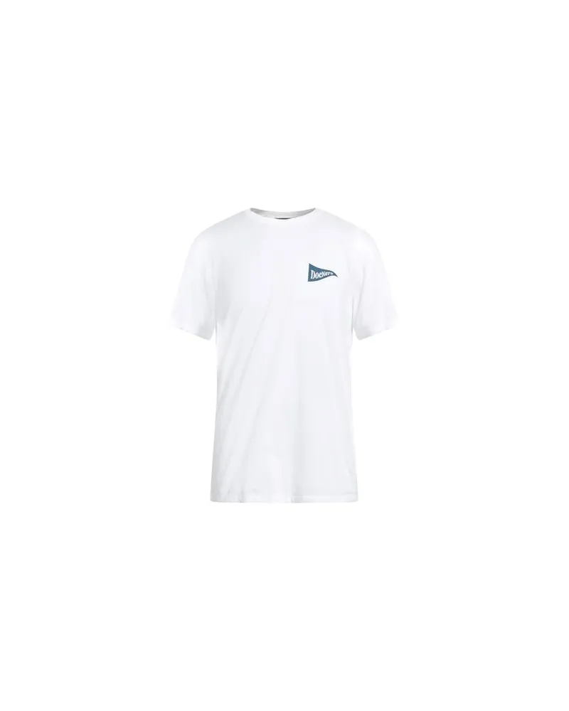Dockers TOPS - T-shirtsauf YOOX.COM Weiß