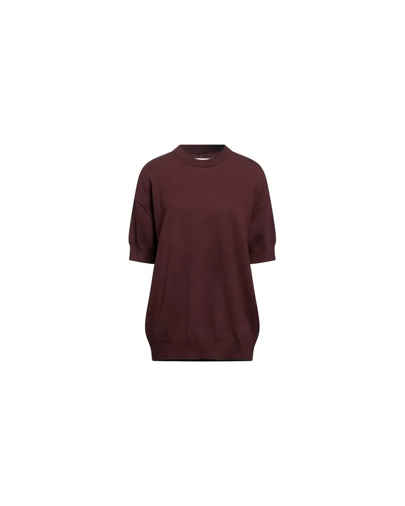 Jil Sander STRICKWAREN - Pulloverauf YOOX.COM Bordeaux