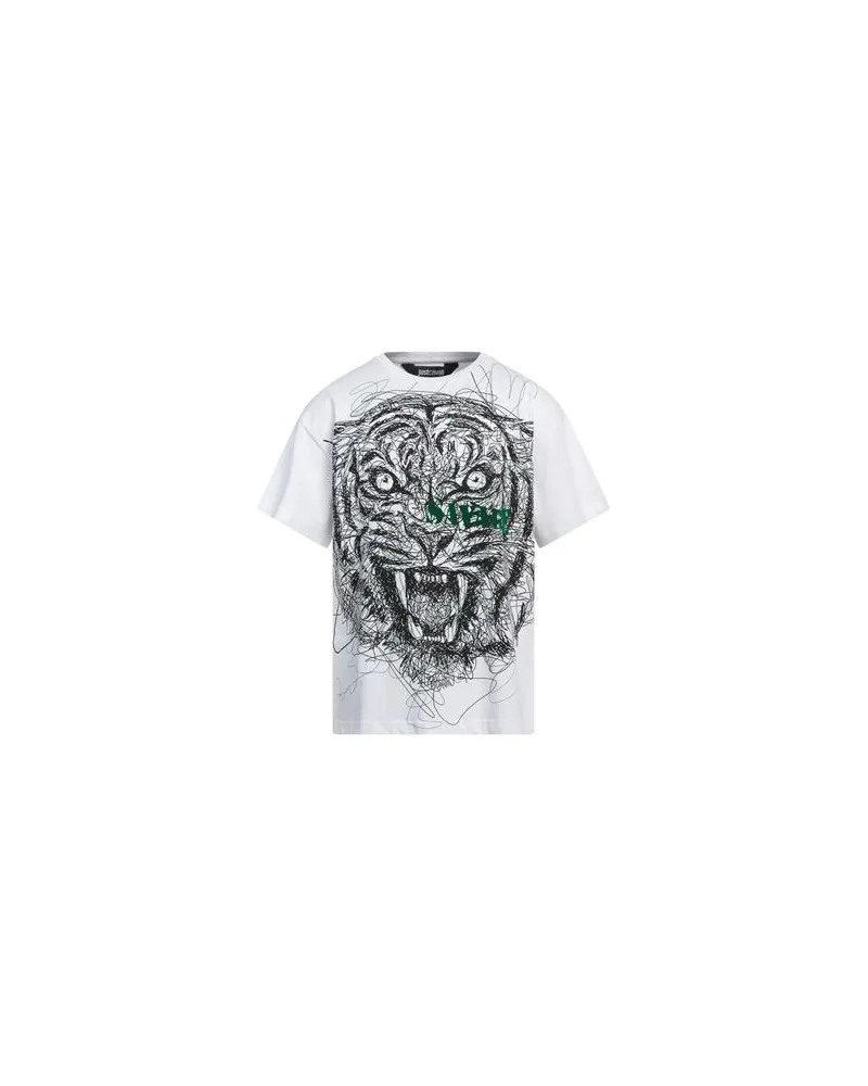 Just Cavalli TOPS - T-shirtsauf YOOX.COM Weiß