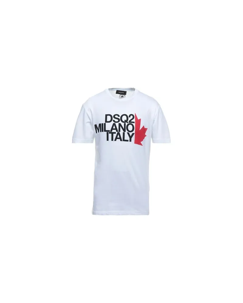 Dsquared2 TOPS - T-shirtsauf YOOX.COM Weiß