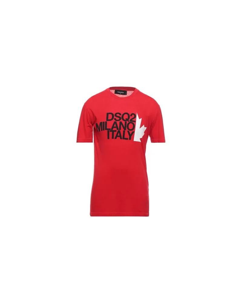 Dsquared2 TOPS - T-shirtsauf YOOX.COM Rot