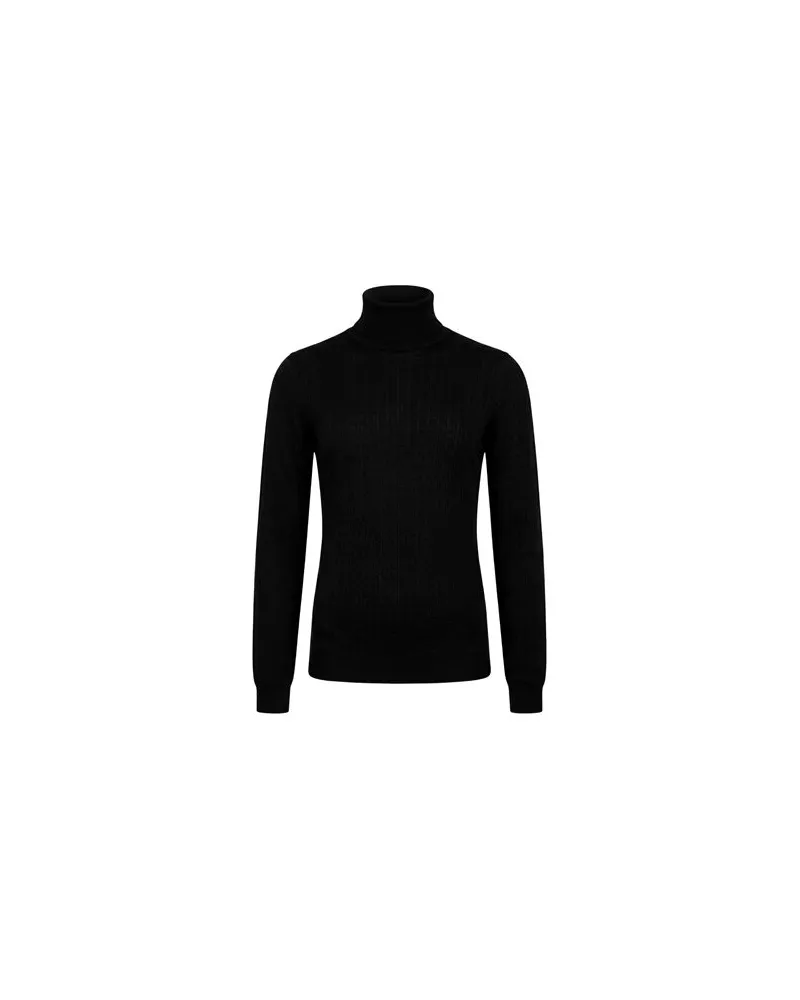 Elisabetta Franchi STRICKWAREN - Rollkragenpulloverauf YOOX.COM Schwarz