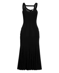 Trussardi Midi-Kleid Schwarz