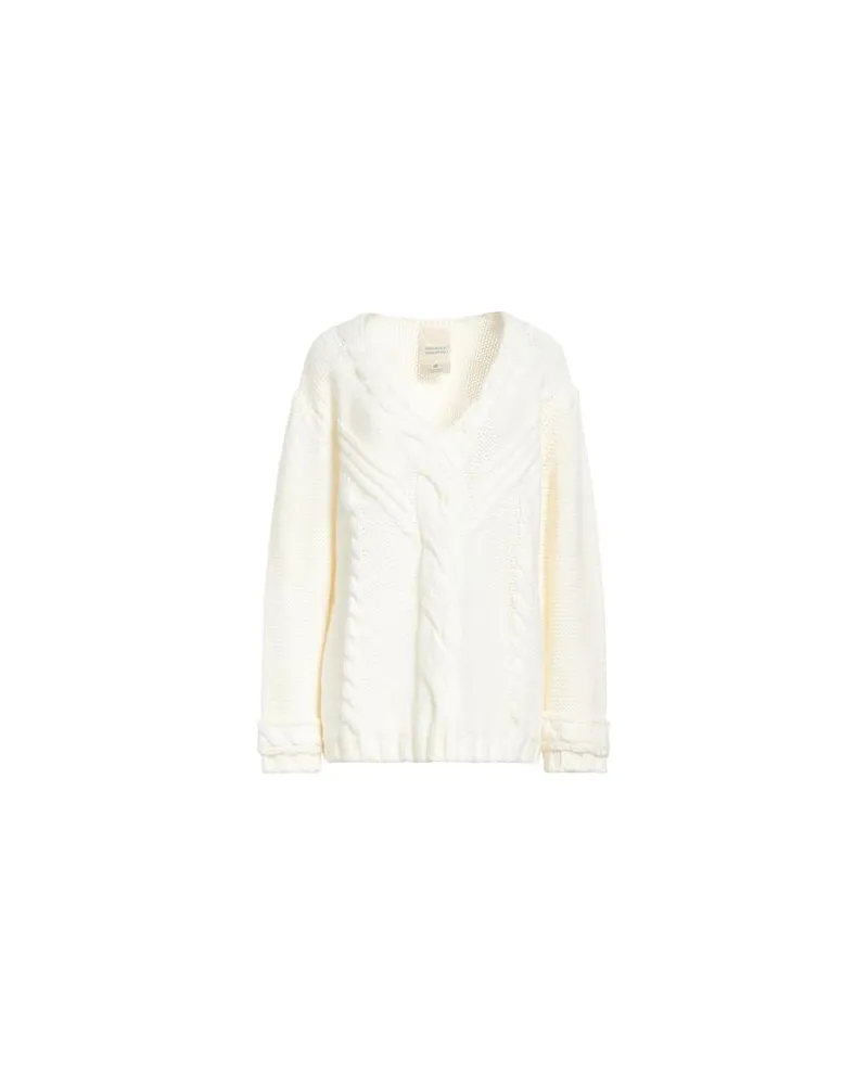 Compagnia Italiana STRICKWAREN - Pulloverauf YOOX.COM Weiß