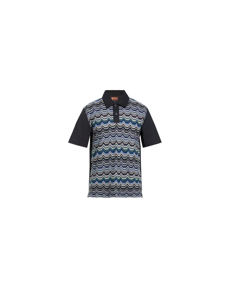 Missoni TOPS - Poloshirtsauf YOOX.COM Marineblau