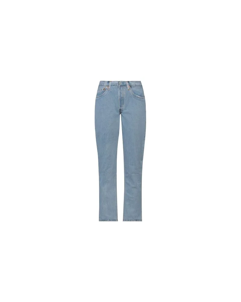 RE/DONE HOSEN & RÖCKE - Jeanshosenauf YOOX.COM Blau