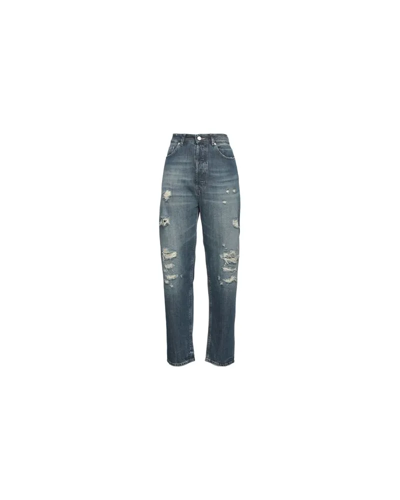 PT TORINO HOSEN & RÖCKE - Jeanshosenauf YOOX.COM Blau